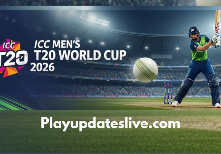 ICC Men’s T20 World Cup 2026 – Schedule, Teams, Venues & Groups