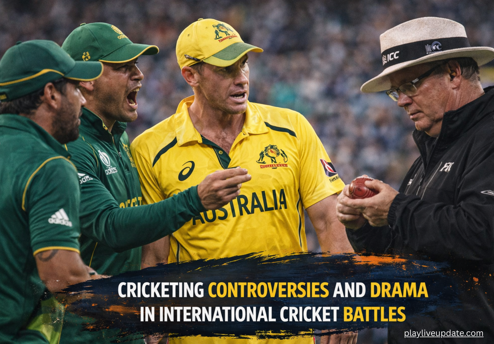 Cricketing Controversies and Drama in International Cricket Battles