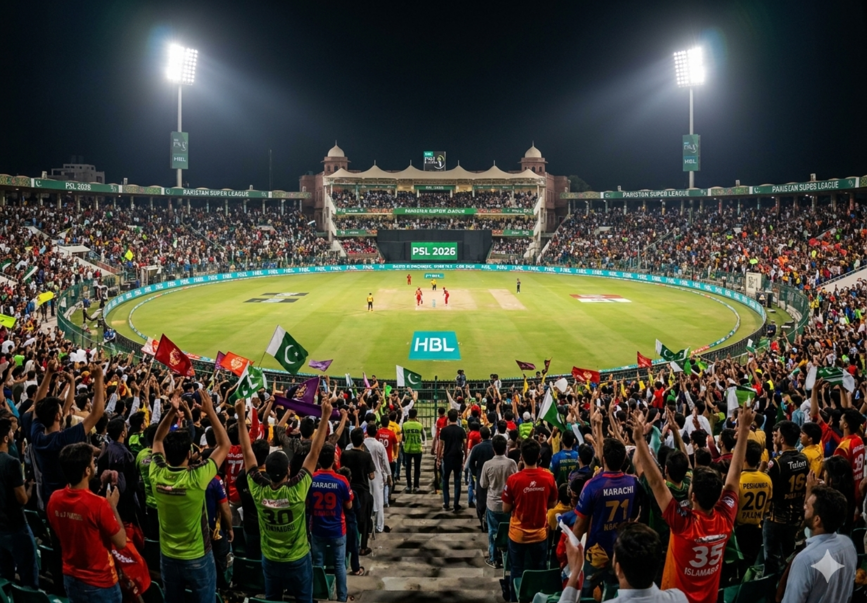 PSL 2026 crowd atmosphere during Pakistan Super League match