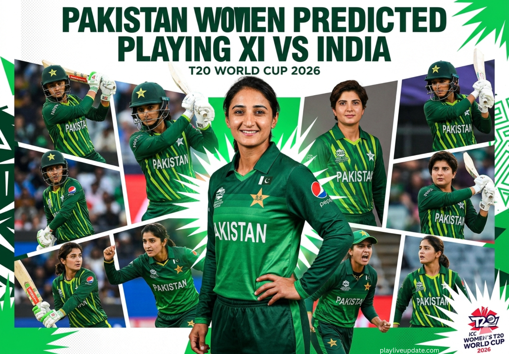 Pakistan Women predicted playing XI for T20 World Cup 2026 clash against India