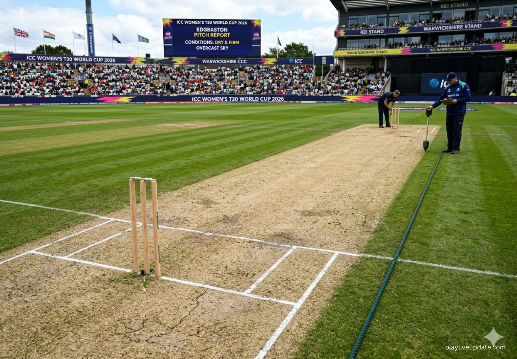Edgbaston pitch report and playing conditions for Women’s T20 World Cup 2026