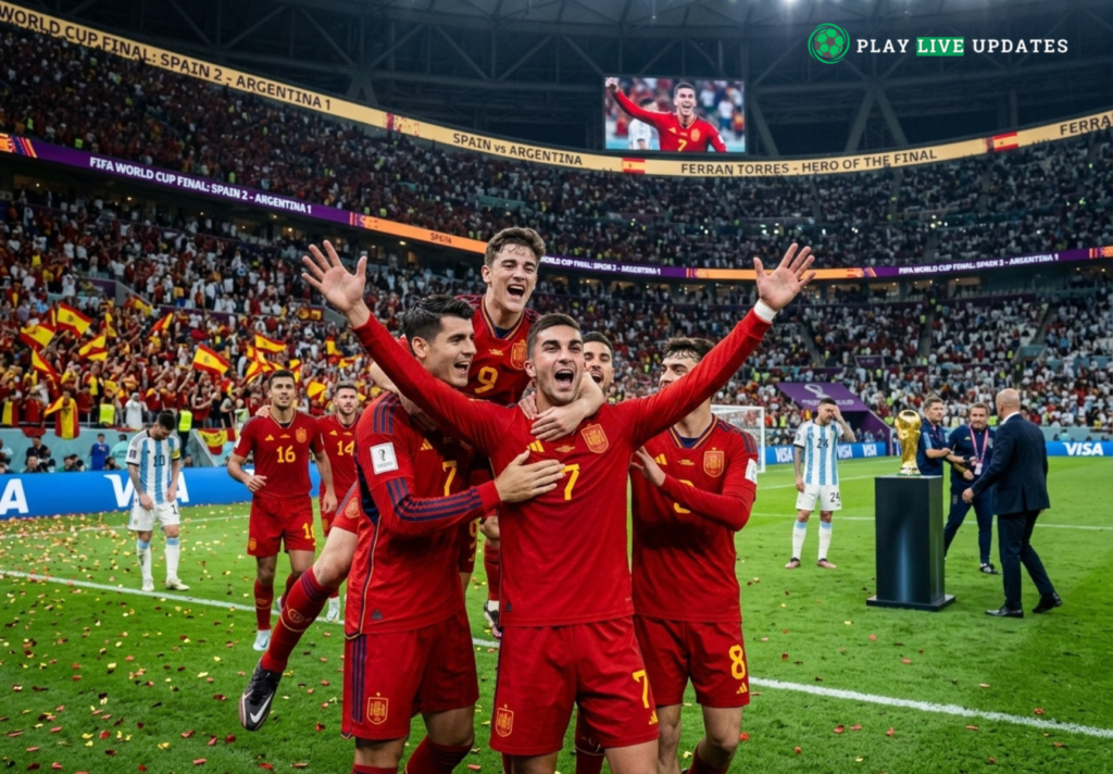 Ferran Torres World Cup 2026 final goal Spain