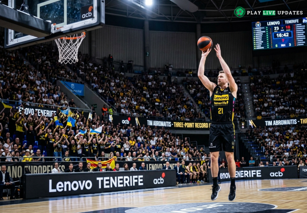 Tim Abromaitis Tenerife Basketball Champions League