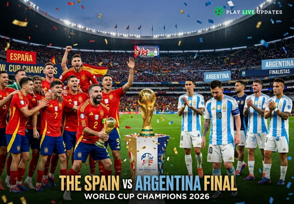 Spain vs Argentina World Cup 2026 final